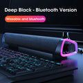Niye Bluetooth Speaker Bar with Subwoofer Stereo Sound USB Wired for PC Laptop Macbook Desktop Audio